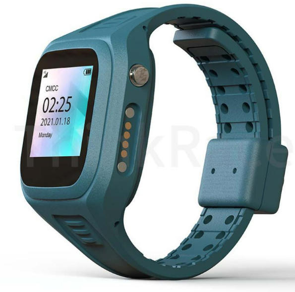 疾控中心定位管控系统 防疫人员智能定位追踪手表 电子围栏警报手环 黑色