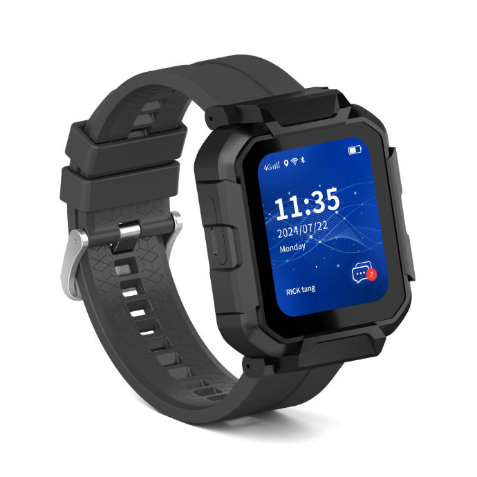 智慧医院护工4G智能定位手表 后台系统一键呼叫语音播报信息下发 关爱星