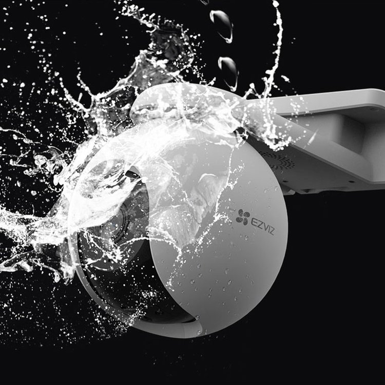 萤石智能家居监控H8室外云台500万像素防水防尘双向语音摄像机 CS-H8