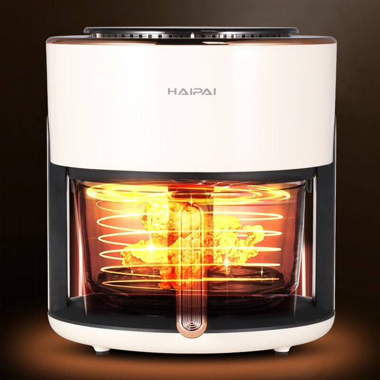 海牌 可视空气炸锅 HP-KZ05B 美泽小礼品 棕色