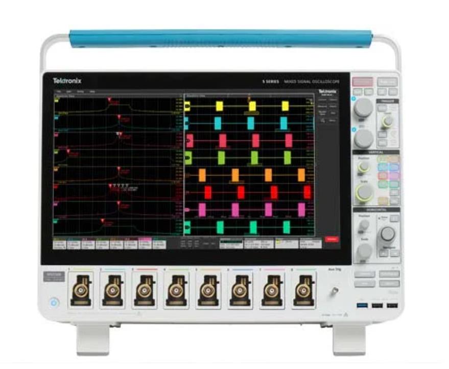泰克Tektronix 芯片测试测量混合信号示波器 MSO58B 5-BW-500 默认