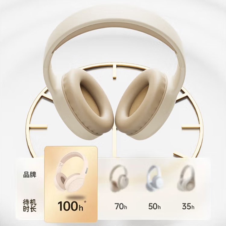 戴式无线蓝牙耳机pc降噪游戏电竞网课音乐HIFI高音质运动耳麦 头戴式