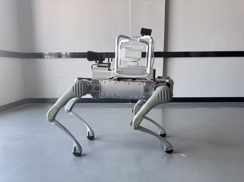 消防救援机器狗 智能安防巡检 电力巡检四足机器人 世隆科技 复合金属