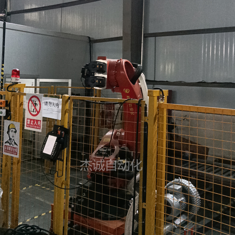 库卡全自动码垛机器人 机械臂定制夹具 高位搬运工作 节省人工 自动化