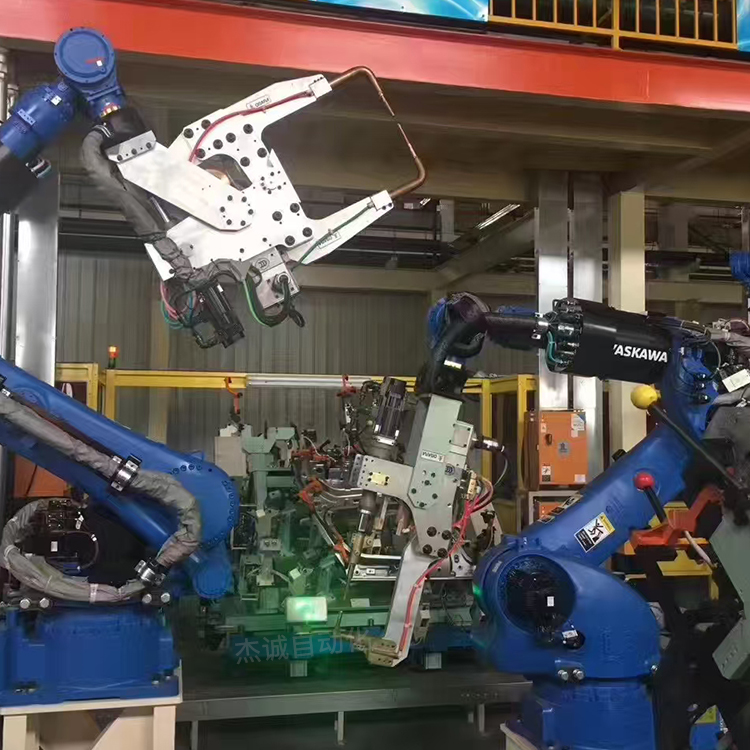 杰诚汽车白车身自动化焊接 点焊电阻焊机器人冲压件生产线 多型号