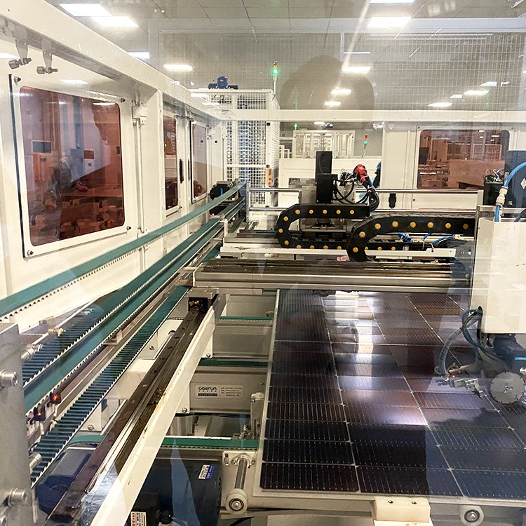 光伏组件封装设备 100MW组件生产线 太阳能电池组件生产线 全自动