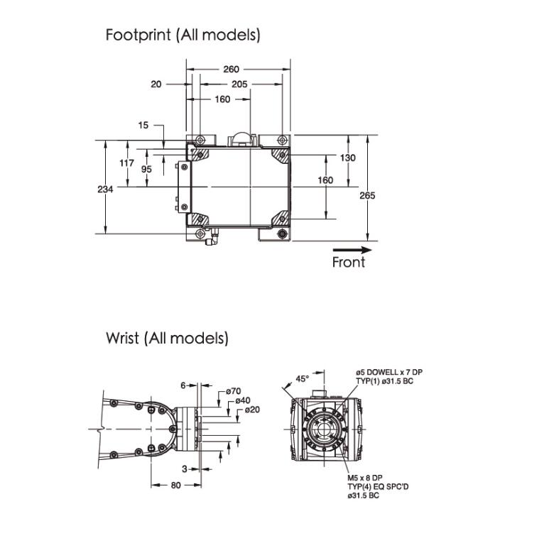 FANUC发那科喷涂机器人Paint Mate 200iA/5L涂装  6轴