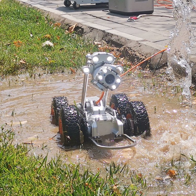 九泰科技管道检测机器人 市政排污管道探测机器人 120米-300米