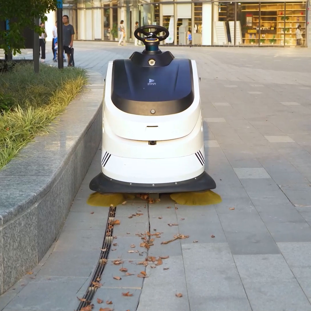 户外无人驾驶智能清洁机器人 工业工厂扫地机器人 Sweeper 11