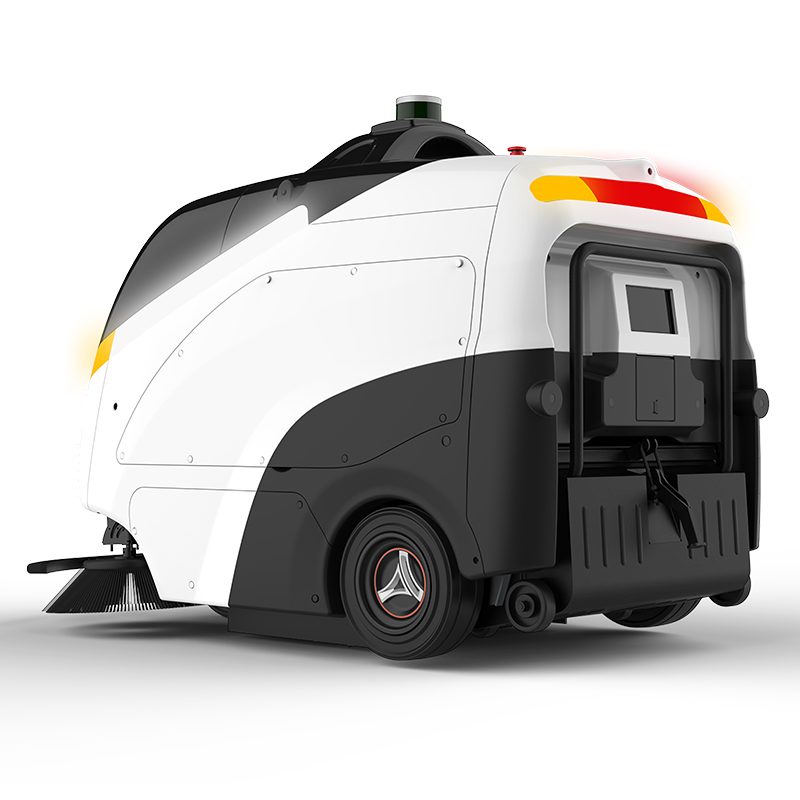 智行者蜗小白S100N室外大型工业扫地机器人 户外清扫