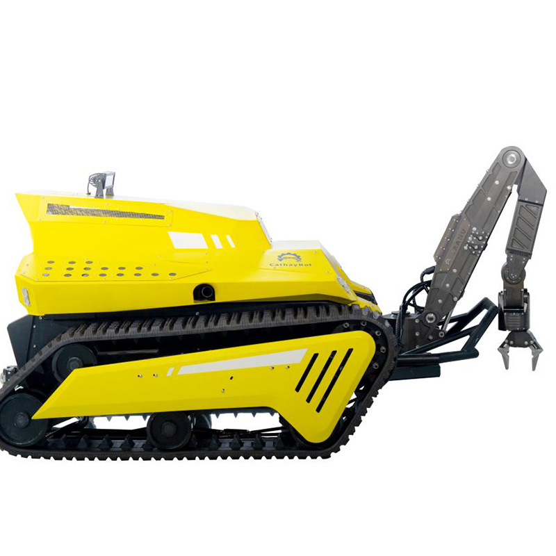 道路清障 拆墙拆砖 无线遥控挖掘机 破拆救援机器人 一体机