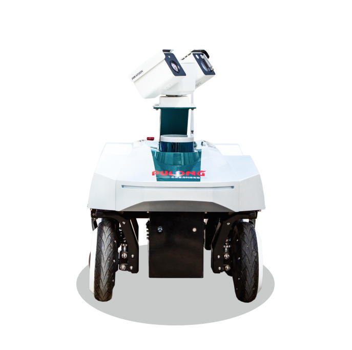 工地安防小车 自主规划路线 防水防火防爆轮式巡检机器人 四轮八驱