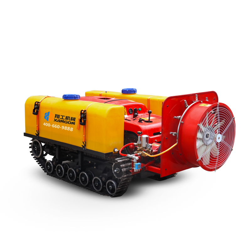 小型农用履带旋耕机 果园田地水旱两用 可搭配多种辅具 100马力