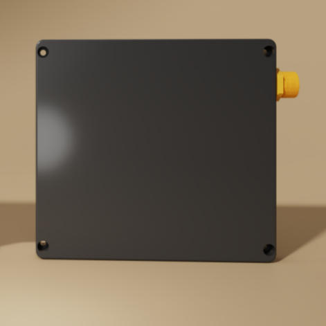 油气工厂消防灭火机器人中大功率磁共振防爆型无线充电模组  黑色