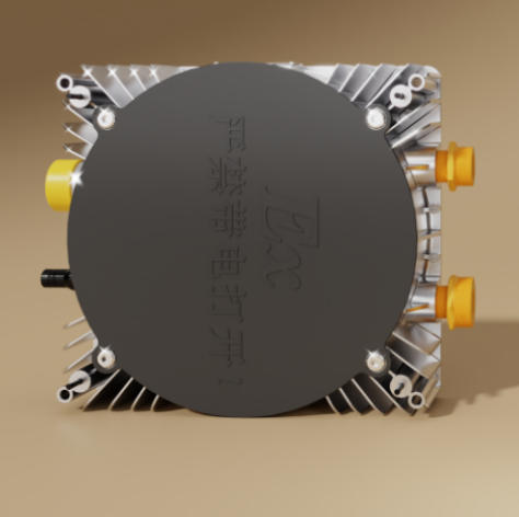 油气工厂消防灭火机器人中大功率磁共振防爆型无线充电模组  黑色