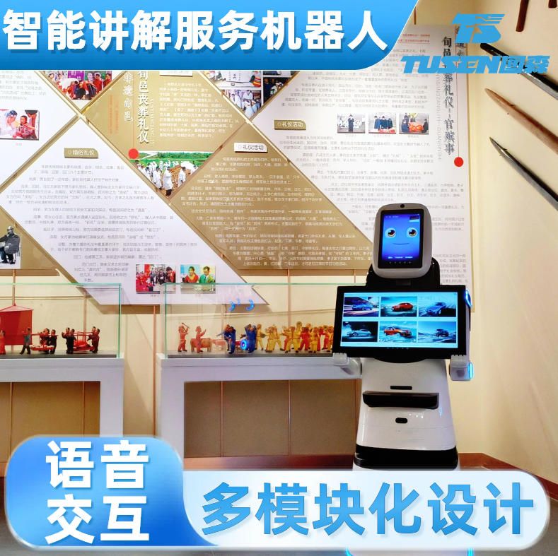 技术云服务机器人 安保巡逻 物品配送 高科技材质 黑色+白色