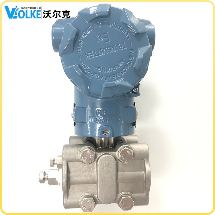 智能电容式单双法兰差压变送器 高精度气体液体差压控制器 LCD显示