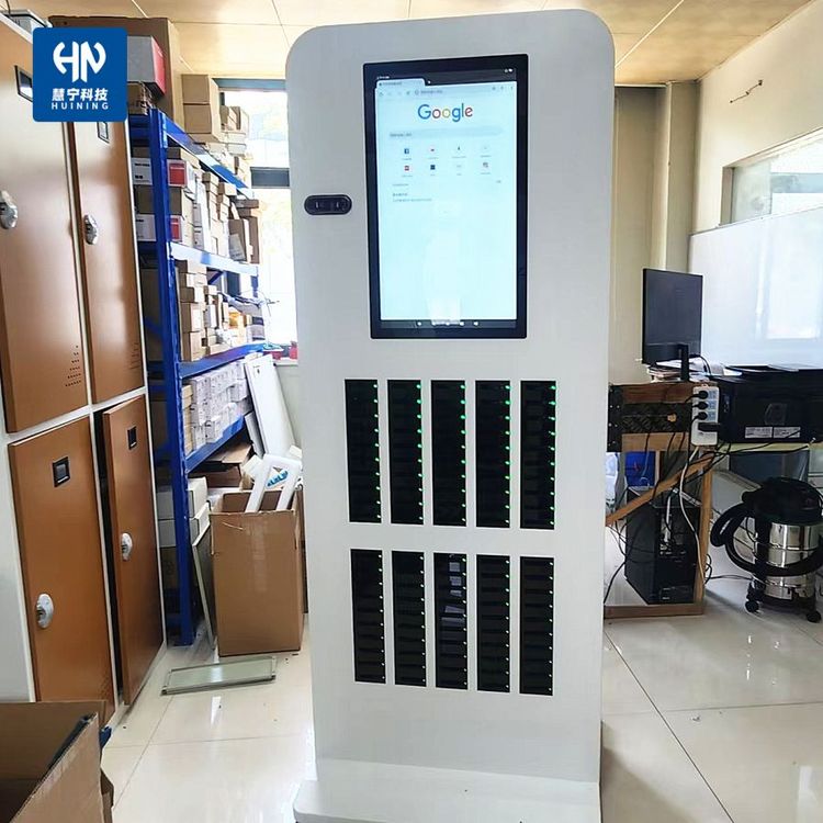 慧宁定位卡智能收发卡充电柜人脸识别/虹膜识别 支持定制  CLF-100WG