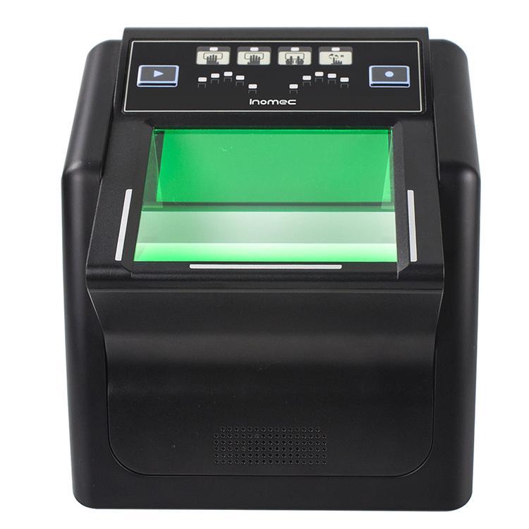 双手掌纹识别比对 指纹掌纹采集仪RS-G10四连指指纹采集仪 IP54