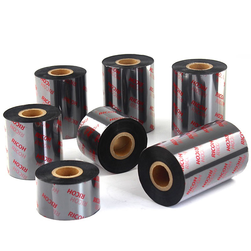 RICOH理光全树脂基碳带 B110CR 标签机色带 黑色