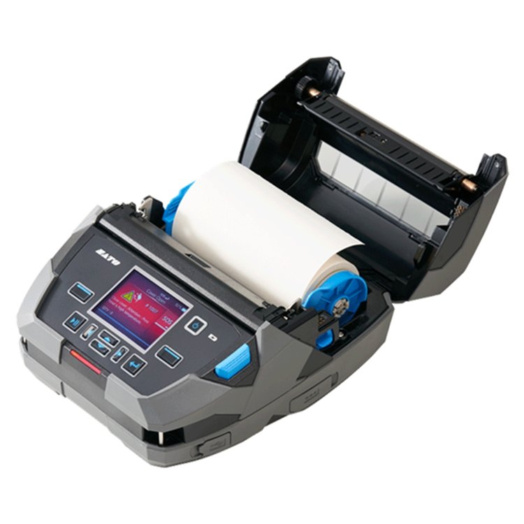 佐藤PW4NX移动便携式标签打印机 热敏式条码打印机203dpi TFT彩色