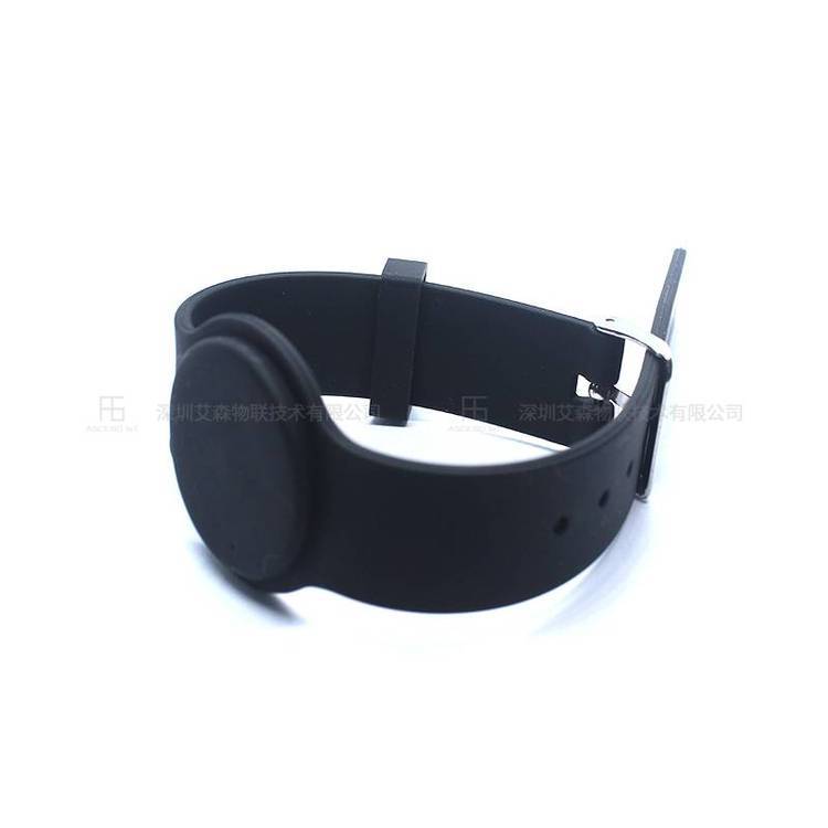 213芯片RFID高频硅胶NFC腕带学生一卡通会员充值卡支付手环 UHA010411