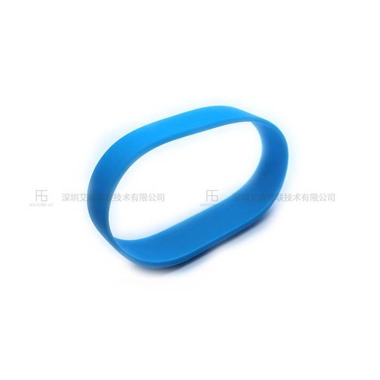 RFID硅胶腕带 洗浴中心专用客户消费手牌 数据安全 SW0165