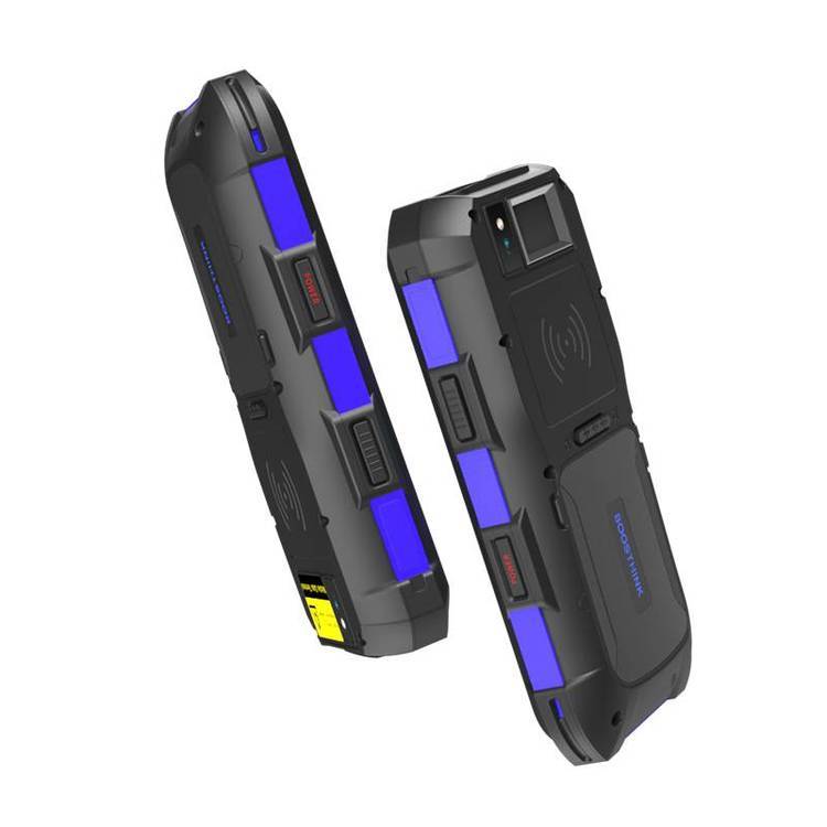 艾森物联盘货手持终端可扩展NFC身份识别指纹识别RFID读写 黑色