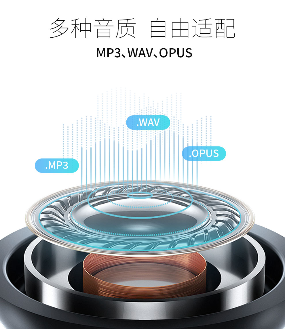 4G录音上传芯片WT2000A8-40N支持Websocket、MQTT 支持超拟人音色