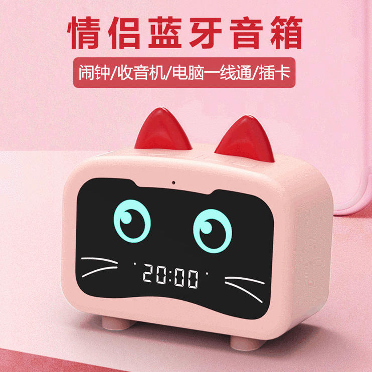 龙猫情侣卡通迷你音响 M1 雅物宴会礼品创意礼物 ABS环保塑胶