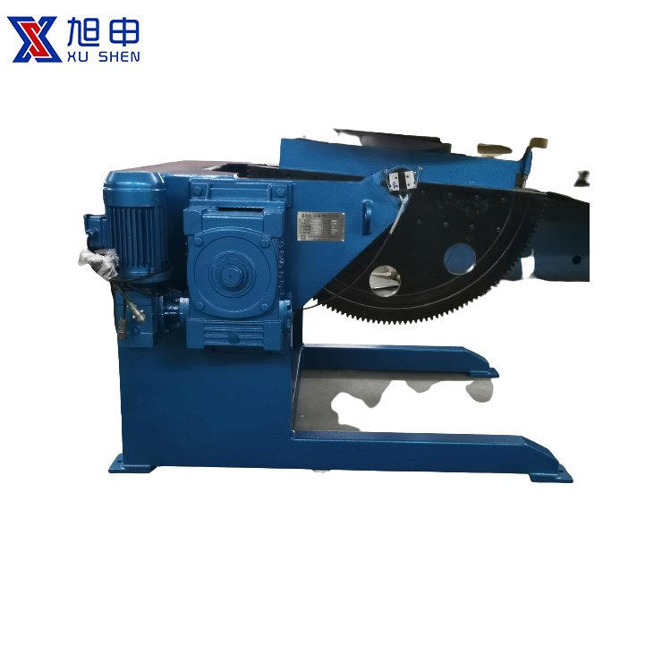 15吨座式变位机-旭申智能装备-电焊辅助设备 蓝色（可定制）