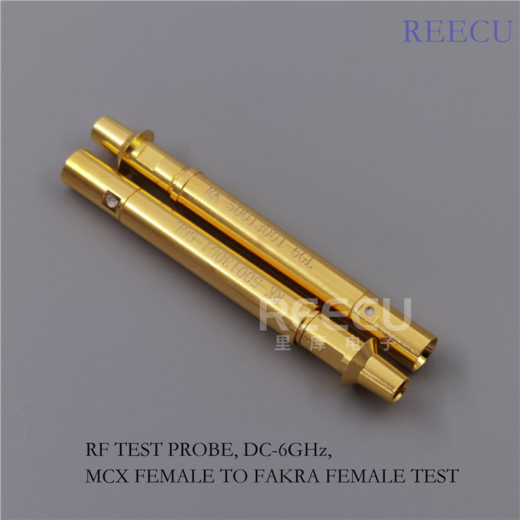 高频探针 汽车电子通用连接器测试探针 公头母头都可提供